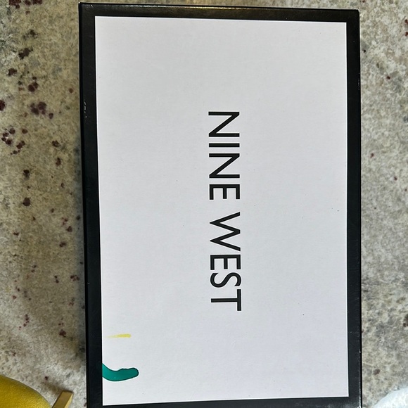 Nine West Yellow High Heeled Stilettos - Picture 4 of 5